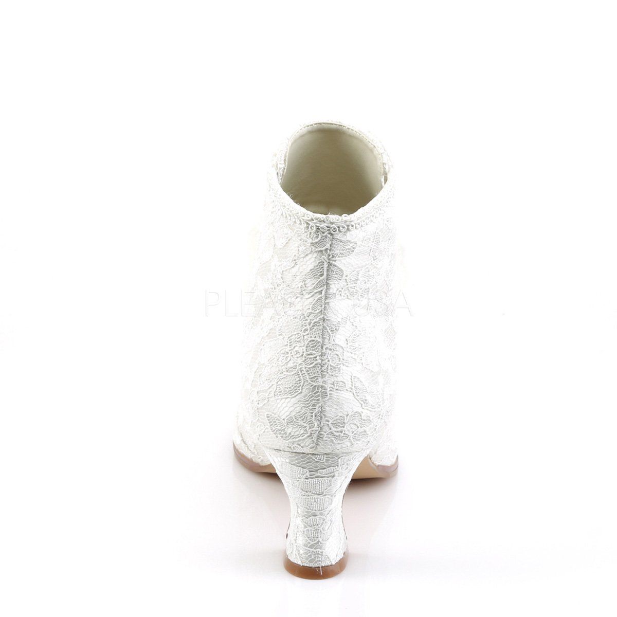 VICTORIAN-30 Ivory Satin-Lace Fabulicious