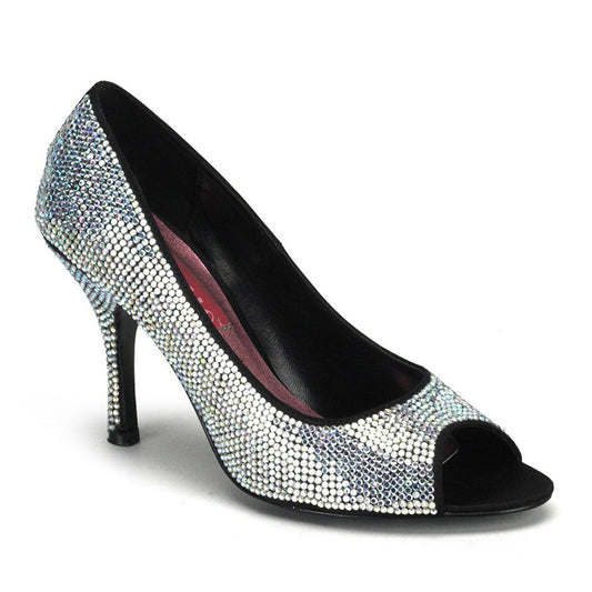VIOLETTE-03R Iridescent Rhinestones Bordello