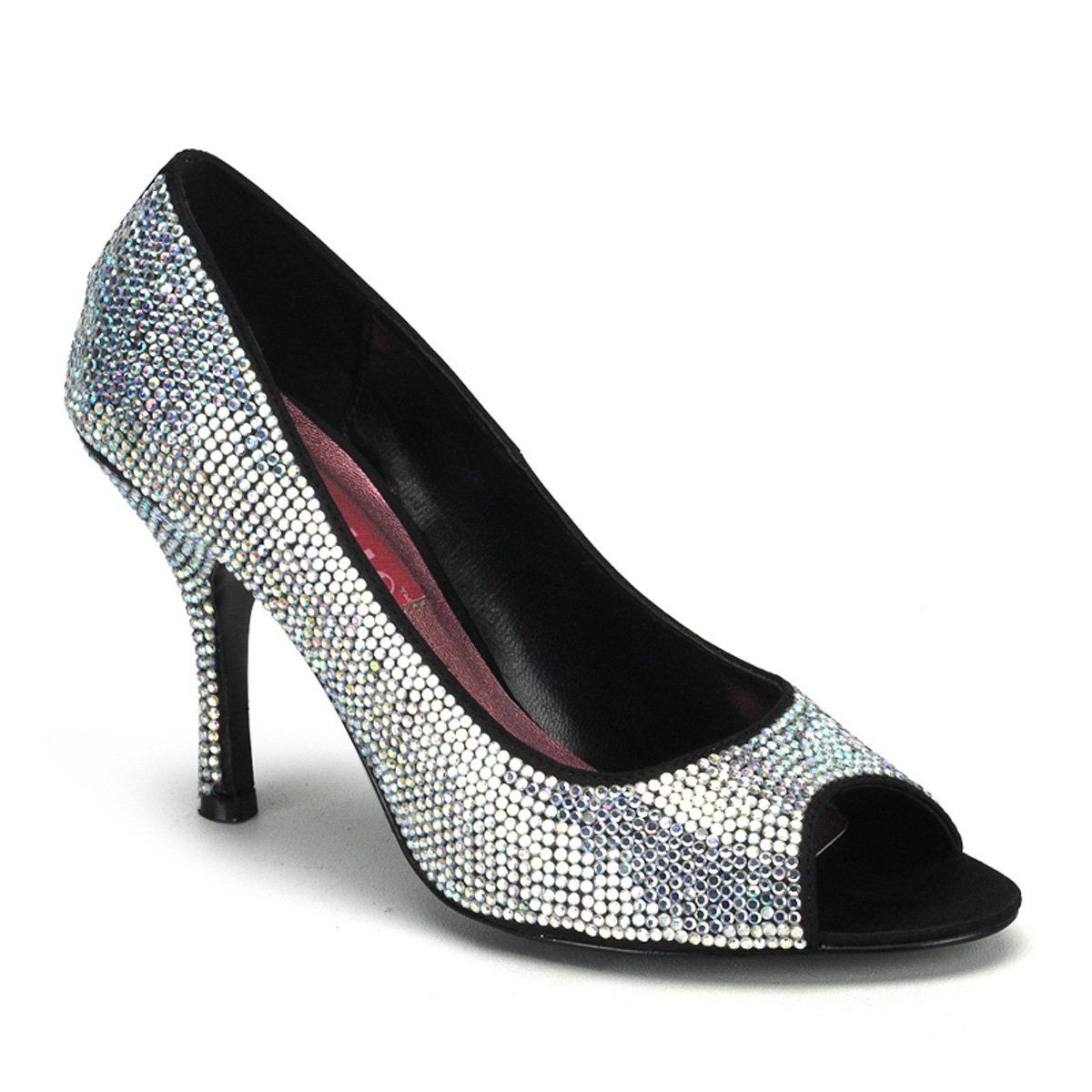 VIOLETTE-03R Iridescent Rhinestones Bordello