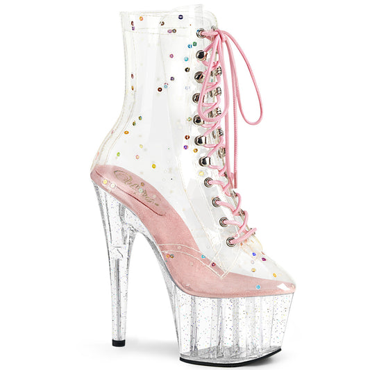 ADORE-1020C-2  Clear TPU-Baby Pink / Clear