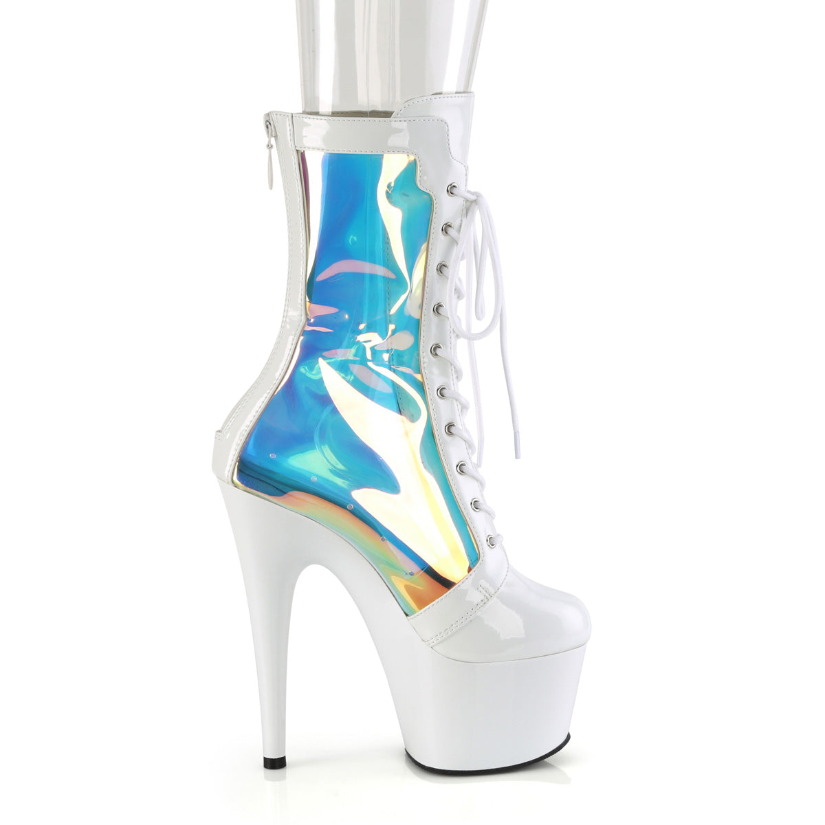 ADORE-1047 White Patent Holo/White