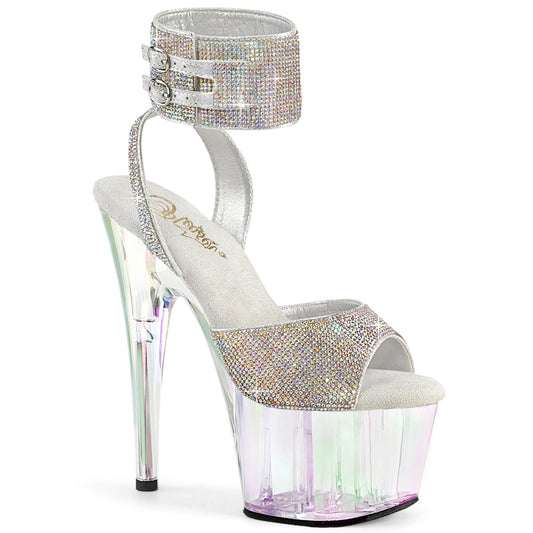 ADORE-791HTRS Silver AB Rhinestones TPU/Holographic Tinted