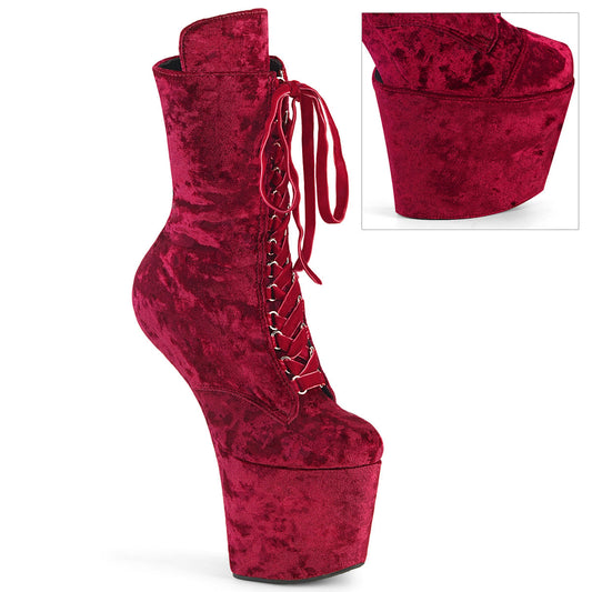 CRAZE-1045VEL Cranberry Crushed Velvet