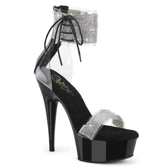 DELIGHT-627RS Clear Black/Black