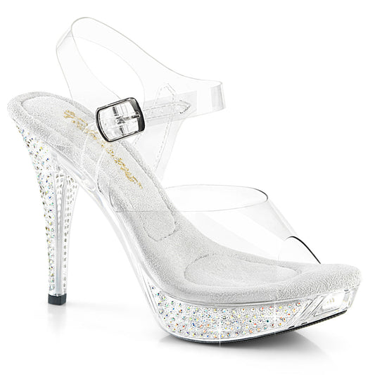 ELEGANT-408  Clear / Clear -AB Rhinestones
