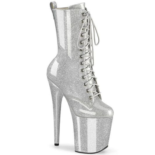 FLAMINGO-1040GP Silver Glitter Patent