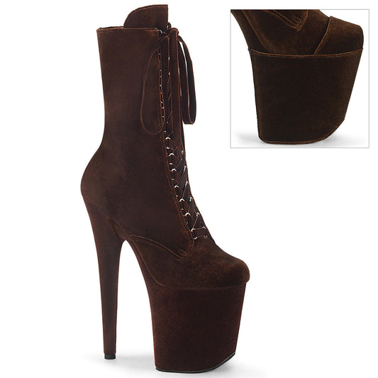 FLAMINGO-1045VEL Brown Velvet