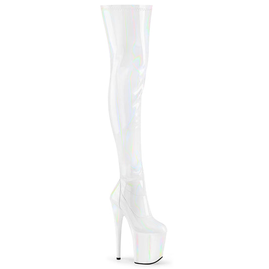 FLAMINGO-3000HWR White Stretch Holo/White Holo