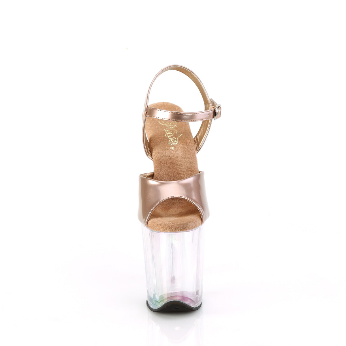 FLAMINGO-809HT Rose Gold Holographic Patent /Holographic Tinted
