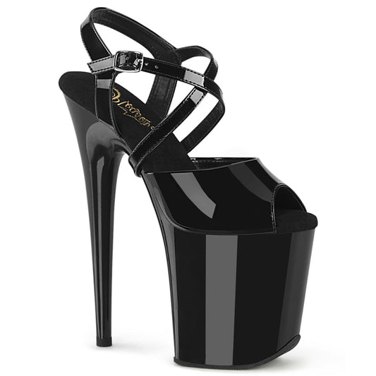 FLAMINGO-824 Black Patent /Black