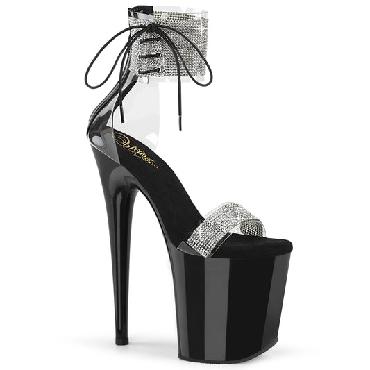 FLAMINGO-827RS Clear Black/Black