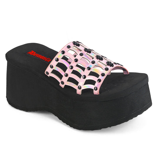 FUNN-13 Baby Pink Holo Patent