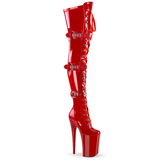 INFINITY-3028 Red Stretch Patent /Red