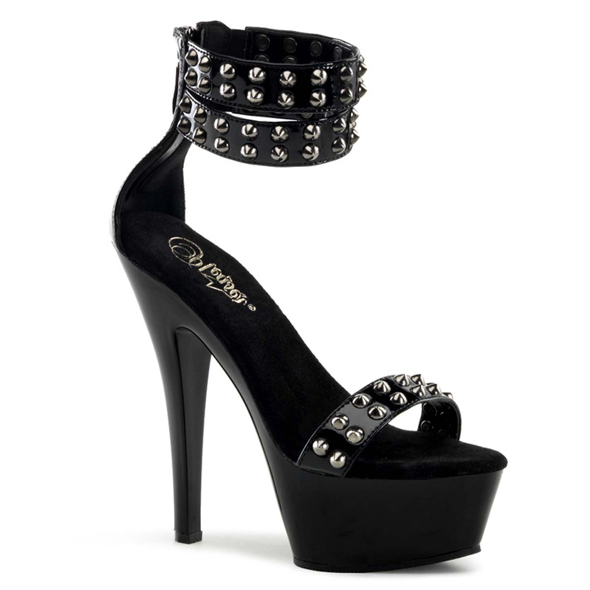 KISS-272 Black Patent Platform Sandal