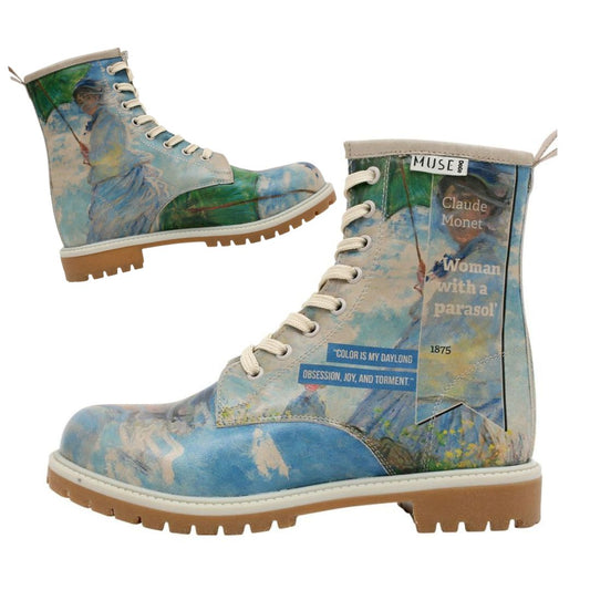 Claude Monet Woman With a Parasol Boots