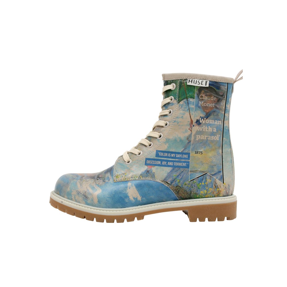 Claude Monet Woman With a Parasol Boots