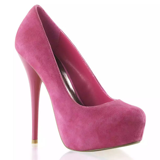 GORGEOUS-20 Fuchsia Suede (leather)