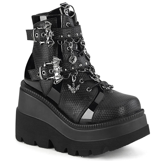 SHAKER-66 Black Vegan Leather