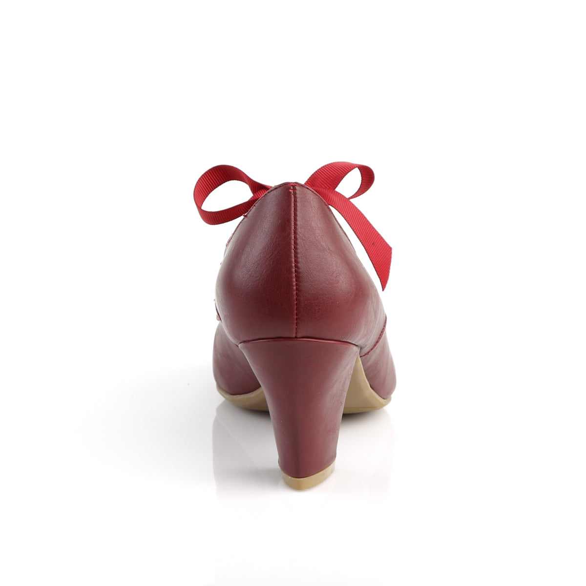 WIGGLE-32 Burgundy Faux Leather