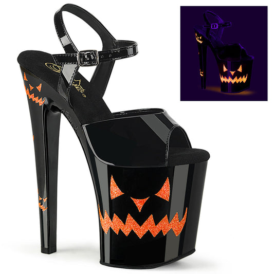 XTREME-809JOL Black Patent /Black Neon Orange